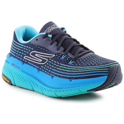 Skechers, Herren, Laufschuhe, NVBL-Laufschuhe mit maximaler Dämpfung (44, 44.5, 45), Blau Skechers, Herren, Laufschuhe, NVBL-Laufschuhe mit maximaler Dämpfung (44, 44.5, 45), Blau