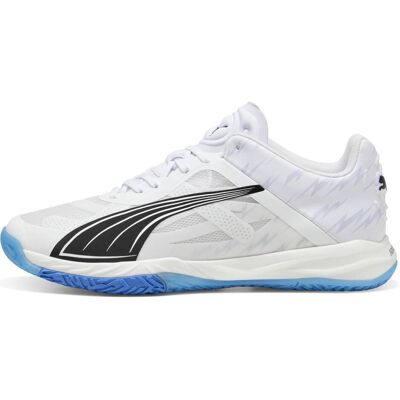Puma Unisex, Hallenschuhe, Accelerate NITRO SQD (48), Blau, Schwarz, Weiss Puma Unisex, Hallenschuhe, Accelerate NITRO SQD (48), Blau, Schwarz, Weiss