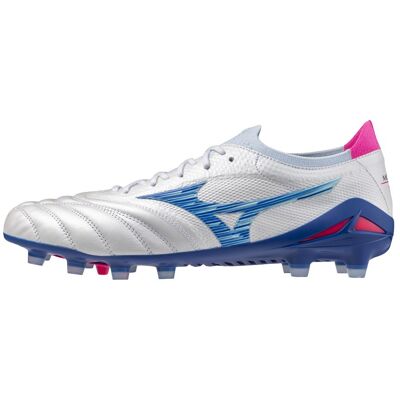 Mizuno, Unisex, Fussballschuhe, Morelia Neo Iv ss Japan Fg (44), Weiss, Blau, Rosa Mizuno, Unisex, Fussballschuhe, Morelia Neo Iv ss Japan Fg (44), Weiss, Blau, Rosa