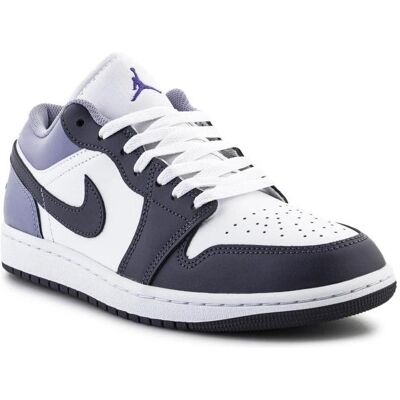 Nike, Herren, Sneakers, Air Jordan Low Herrenschuhe, Mehrfarbig, Weiss, Violett, (40) Nike, Herren, Sneakers, Air Jordan Low Herrenschuhe, Mehrfarbig, Weiss, Violett, (40)