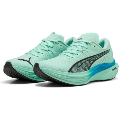 Puma Herren, Laufschuhe, Deviate NITRO 3 (41, 41.5), Blau, Grün Puma Herren, Laufschuhe, Deviate NITRO 3 (41, 41.5), Blau, Grün