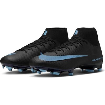 Nike, Unisex, Fussballschuhe, Zoom Superfly 10 Academy FG/MG (42), Schwarz, Blau Nike, Unisex, Fussballschuhe, Zoom Superfly 10 Academy FG/MG (42), Schwarz, Blau