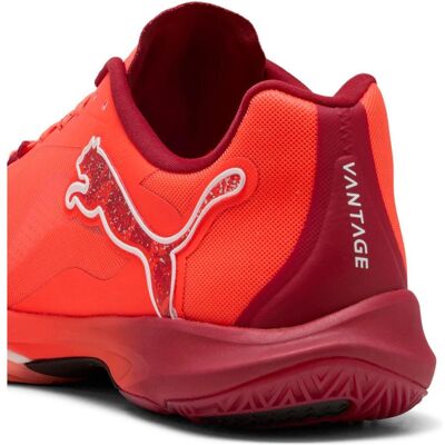 Puma Unisex, Hallenschuhe, Vantage Nitro (44.5), Rot, Weiss, Schwarz Puma Unisex, Hallenschuhe, Vantage Nitro (44.5), Rot, Weiss, Schwarz