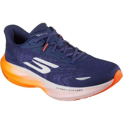 Skechers, Herren, Laufschuhe, SKX Aero Spark Herren-Laufschuhe (47), Orange, Blau Skechers, Herren, Laufschuhe, SKX Aero Spark Herren-Laufschuhe (47), Orange, Blau