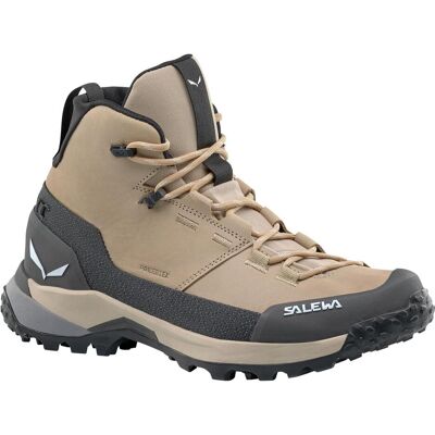 Salewa, Damen, Wanderschuhe, Women's Puez Leather Mid PTX (39), Beige, Schwarz, Grau Salewa, Damen, Wanderschuhe, Women's Puez Leather Mid PTX (39), Beige, Schwarz, Grau