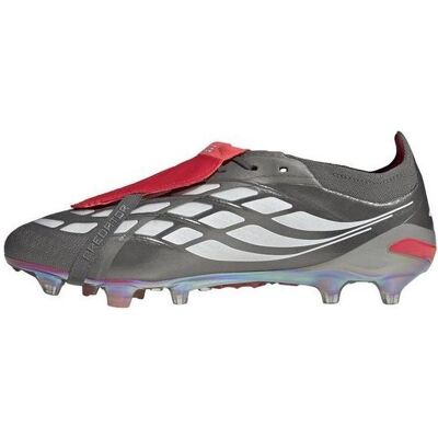 Adidas Herren, Fussballschuhe, Predator 26 Elite FT AG (42), Rot, Weiss, Silber Adidas Herren, Fussballschuhe, Predator 26 Elite FT AG (42), Rot, Weiss, Silber