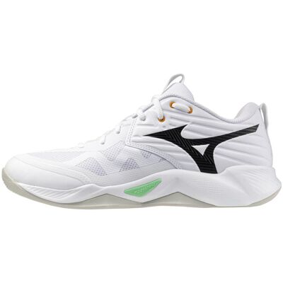 Mizuno, Unisex, Hallenschuhe, Wave Momentum Pro (44.5), Weiss Mizuno, Unisex, Hallenschuhe, Wave Momentum Pro (44.5), Weiss