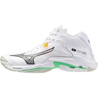 Mizuno, Herren, Hallenschuhe, Wave Lightning Z8 Mid (44.5), Weiss, Schwarz Mizuno, Herren, Hallenschuhe, Wave Lightning Z8 Mid (44.5), Weiss, Schwarz