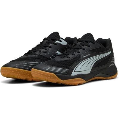 Puma Unisex, Hallenschuhe, Solarflash III (36), Grau, Schwarz Puma Unisex, Hallenschuhe, Solarflash III (36), Grau, Schwarz