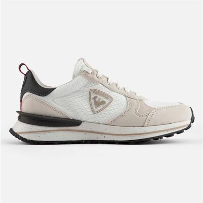Rossignol, Damen, Sneakers, Retro-Laufschuhe, Weiss, Grau, (38.5) Rossignol, Damen, Sneakers, Retro-Laufschuhe, Weiss, Grau, (38.5)