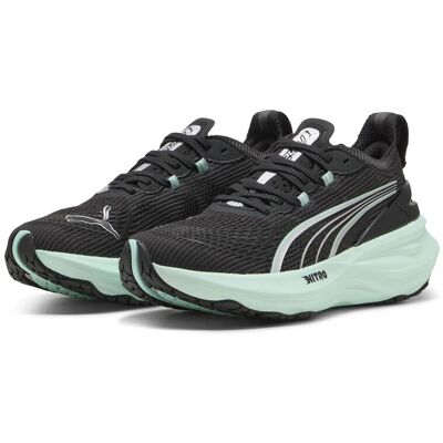 Puma Damen, Laufschuhe, ForeverRun NITRO 2 Wn (37), Schwarz, Grün Puma Damen, Laufschuhe, ForeverRun NITRO 2 Wn (37), Schwarz, Grün