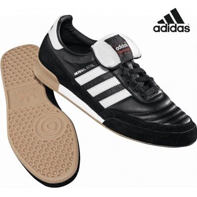 Adidas Herren, Fussballschuhe, Mundial Goal (36), Schwarz, Weiss Adidas Herren, Fussballschuhe, Mundial Goal (36), Schwarz, Weiss