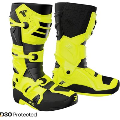 Shot racegear, Motorradschuhe, Stiefel Shot Race 8 Neongelb Gr. 42 (Herren, 42) Shot racegear, Motorradschuhe, Stiefel Shot Race 8 Neongelb Gr. 42 (Herren, 42)