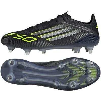 Adidas Herren, Fussballschuhe, F50 Elite SG (42 2/3), Schwarz, Gelb Adidas Herren, Fussballschuhe, F50 Elite SG (42 2/3), Schwarz, Gelb