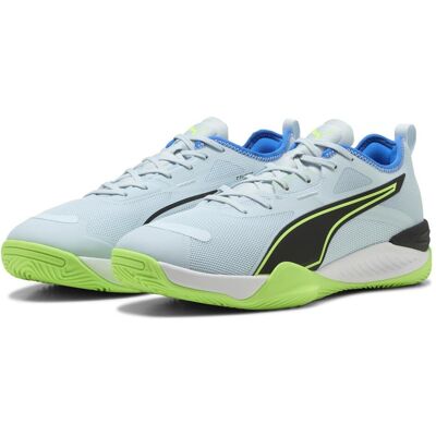 Puma Unisex, Hallenschuhe, Eliminate NITRO 4 (48), Blau, Weiss, Schwarz Puma Unisex, Hallenschuhe, Eliminate NITRO 4 (48), Blau, Weiss, Schwarz