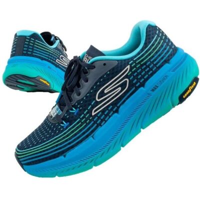 Skechers, Herren, Laufschuhe, NVBL-Laufschuhe mit maximaler Dämpfung (41), Blau Skechers, Herren, Laufschuhe, NVBL-Laufschuhe mit maximaler Dämpfung (41), Blau