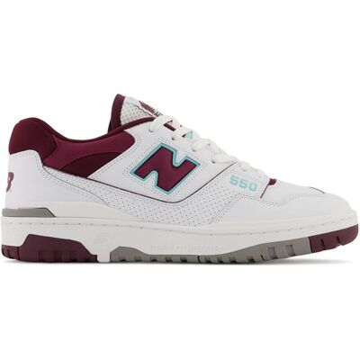 New Balance 550 Burgundy Cyan - Sneakers - Weiß - UK 9.5 / US 10 New Balance 550 Burgundy Cyan - Sneakers - Weiß - UK 9.5 / US 10