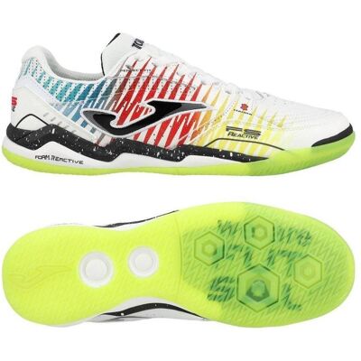 Joma, Herren, Fussballschuhe, Herren-Hallenschuhe - FS Reactive 2576 IN Hallenschuhe (45), Rot, Mehrfarbig, Weiss, Gelb Joma, Herren, Fussballschuhe, Herren-Hallenschuhe - FS Reactive 2576 IN Hallenschuhe (45), Rot, Mehrfarbig, Weiss, Gelb