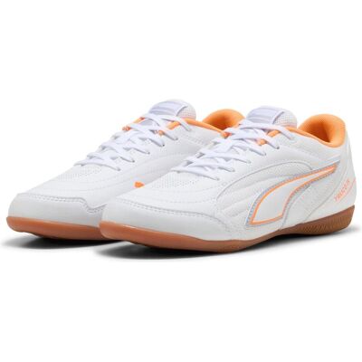 Puma Jungen, Fussballschuhe, Truco Iv Jr (35), Silber, Orange, Weiss Puma Jungen, Fussballschuhe, Truco Iv Jr (35), Silber, Orange, Weiss