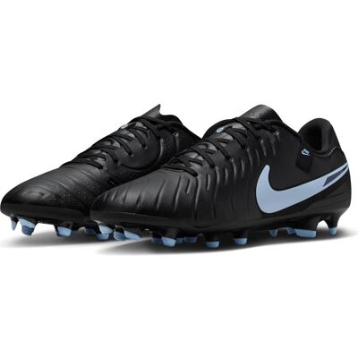 Nike, Herren, Fussballschuhe, Tiempo Legend 10 Academy FG/MG Voetbalschoenen Senior (38.5), Blau, Schwarz Nike, Herren, Fussballschuhe, Tiempo Legend 10 Academy FG/MG Voetbalschoenen Senior (38.5), Blau, Schwarz