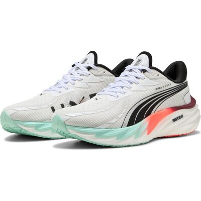 Puma Herren, Laufschuhe, Velocity Nitro 4 Hyrox (43), Weiss, Grün Puma Herren, Laufschuhe, Velocity Nitro 4 Hyrox (43), Weiss, Grün
