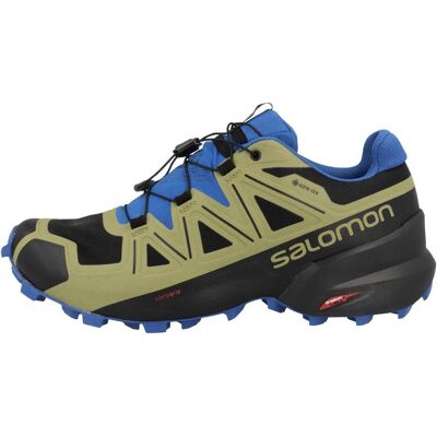 Salomon Speedcross 5 Gtx Grün-Blau - Laufschuhe Salomon Speedcross 5 Gtx Grün-Blau - Laufschuhe
