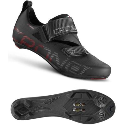 Crono, Herren, Laufschuhe, CT-1-20 triathlon shoes black 42 composite (42), Schwarz Crono, Herren, Laufschuhe, CT-1-20 triathlon shoes black 42 composite (42), Schwarz