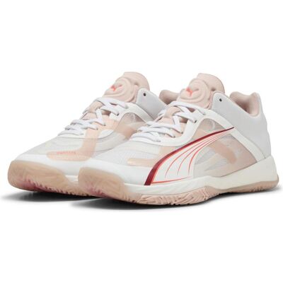 Puma Damen, Hallenschuhe, Accelerate Nitro SQD W+ (45), Mehrfarbig, Rot, Rosa, Weiss Puma Damen, Hallenschuhe, Accelerate Nitro SQD W+ (45), Mehrfarbig, Rot, Rosa, Weiss