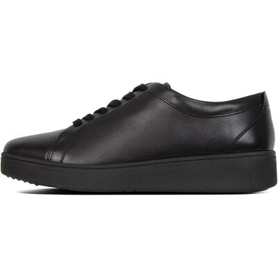 Fitflop, Damen, Sneakers, Rally sneakers leather ZWART - Maat 36, Schwarz, (36) Fitflop, Damen, Sneakers, Rally sneakers leather ZWART - Maat 36, Schwarz, (36)