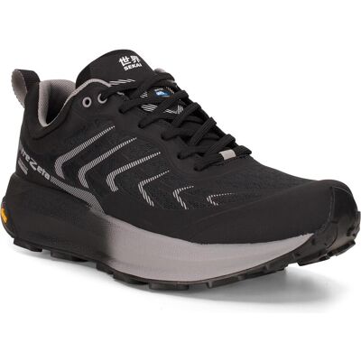 Trezeta, Herren, Wanderschuhe, Sekai Herren-Sportschuhe mit WP-Membran (45), Schwarz, Grau Trezeta, Herren, Wanderschuhe, Sekai Herren-Sportschuhe mit WP-Membran (45), Schwarz, Grau