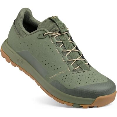 Crankbrothers, Unisex, Veloschuhe, Mallet Trail Schuh Speedlace (40), Grün, Grau, Beige Crankbrothers, Unisex, Veloschuhe, Mallet Trail Schuh Speedlace (40), Grün, Grau, Beige