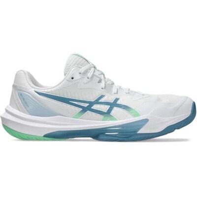 ASICS Performance, Herren, Hallenschuhe, Sky Elite Ff 3 (44), Weiss, Blau, Mehrfarbig ASICS Performance, Herren, Hallenschuhe, Sky Elite Ff 3 (44), Weiss, Blau, Mehrfarbig