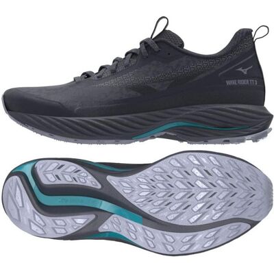 Mizuno, Herren, Laufschuhe, Wave Rider Tt 3 (43), Schwarz Mizuno, Herren, Laufschuhe, Wave Rider Tt 3 (43), Schwarz