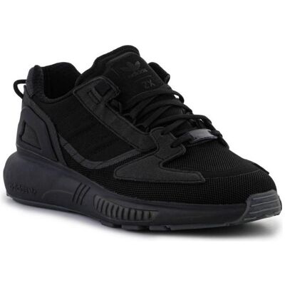 Adidas ZX 5K Boost Turnschuhe - Schwarz, Mesh, Wildleder Adidas ZX 5K Boost Turnschuhe - Schwarz, Mesh, Wildleder