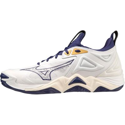 Mizuno, Herren, Hallenschuhe, Wave Momentum 3 UX (40.5), Weiss Mizuno, Herren, Hallenschuhe, Wave Momentum 3 UX (40.5), Weiss