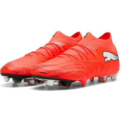 Puma Unisex, Fussballschuhe, Future 9 Ultimate Fg (40.5), Rot, Weiss, Schwarz, Silber Puma Unisex, Fussballschuhe, Future 9 Ultimate Fg (40.5), Rot, Weiss, Schwarz, Silber