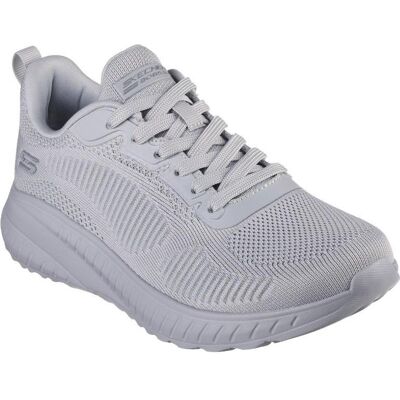 Skechers, Damen, Sneakers, Bobs Squad Chaos Face Off Damenschuhe, Grau, Silber, (36.5) Skechers, Damen, Sneakers, Bobs Squad Chaos Face Off Damenschuhe, Grau, Silber, (36.5)