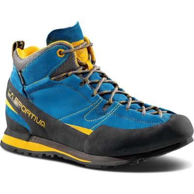 La Sportiva, Herren, Wanderschuhe, Boulder X Mid GTX (41.5), Blau La Sportiva, Herren, Wanderschuhe, Boulder X Mid GTX (41.5), Blau