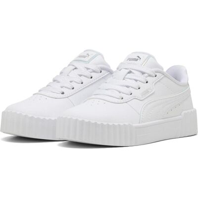 Puma Damen, Sneakers, Carina 3.0 Holo 2.0 PS, Silber, Weiss, (28) Puma Damen, Sneakers, Carina 3.0 Holo 2.0 PS, Silber, Weiss, (28)