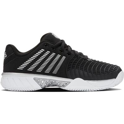 K-Swiss, Damen, Tennisschuhe, Express Light 3 Lehm Kies Tennisschuhe (39.5), Schwarz K-Swiss, Damen, Tennisschuhe, Express Light 3 Lehm Kies Tennisschuhe (39.5), Schwarz