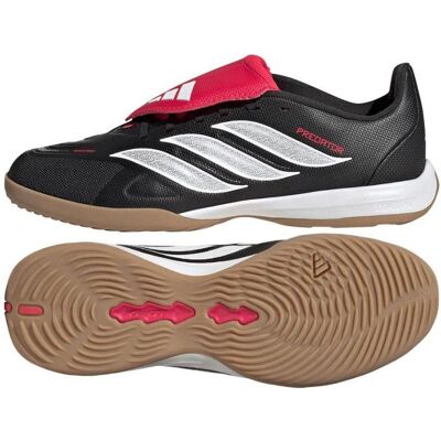 Adidas Jungen, Fussballschuhe, Predator 26 League FT Indoor (33), Rot, Weiss, Schwarz Adidas Jungen, Fussballschuhe, Predator 26 League FT Indoor (33), Rot, Weiss, Schwarz