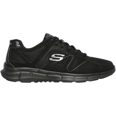 Skechers, Herren, Hallenschuhe, Satisfaction Flash Point Trainingsschuh Herren (46), Schwarz Skechers, Herren, Hallenschuhe, Satisfaction Flash Point Trainingsschuh Herren (46), Schwarz
