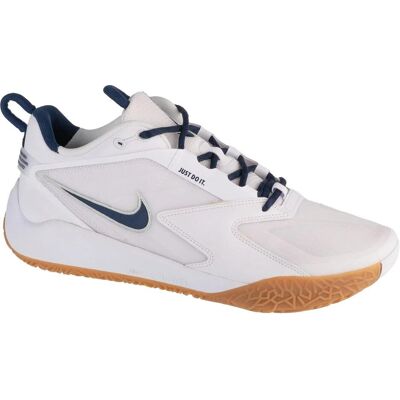 Nike, Herren, Hallenschuhe, Herren Air Zoom Hyperace 3 Handballschuhe (47.5), Weiss Nike, Herren, Hallenschuhe, Herren Air Zoom Hyperace 3 Handballschuhe (47.5), Weiss