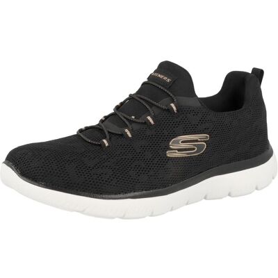 Skechers, Damen, Hallenschuhe, Sportschuhe (36), Schwarz Skechers, Damen, Hallenschuhe, Sportschuhe (36), Schwarz