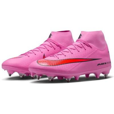 Nike, Herren, Fussballschuhe, Zoom Mercurial Superfly Academy Schuhe (40), Rot, Schwarz, Pink Nike, Herren, Fussballschuhe, Zoom Mercurial Superfly Academy Schuhe (40), Rot, Schwarz, Pink