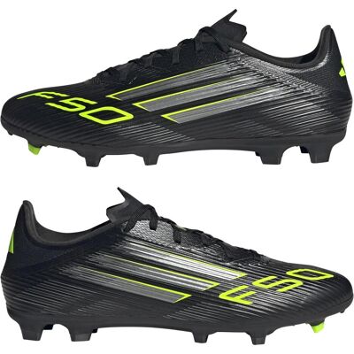 Adidas Herren, Fussballschuhe, F50 League FG/AG (41 1/3), Schwarz, Gelb Adidas Herren, Fussballschuhe, F50 League FG/AG (41 1/3), Schwarz, Gelb