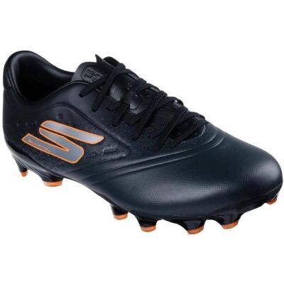 Skechers, Herren, Fussballschuhe, Razor 1.5 Academy FG Football Boots Black and Orange 252015 BKOR (45), Orange, Schwarz Skechers, Herren, Fussballschuhe, Razor 1.5 Academy FG Football Boots Black and Orange 252015 BKOR (45), Orange, Schwarz