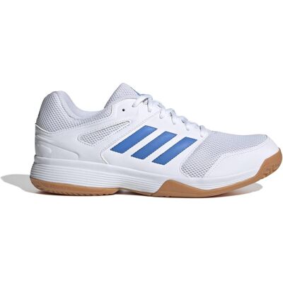 Adidas Herren, Hallenschuhe, Speedcourt M - ftwwht/rayblu/luaq (47 1/3), Blau, Weiss Adidas Herren, Hallenschuhe, Speedcourt M - ftwwht/rayblu/luaq (47 1/3), Blau, Weiss