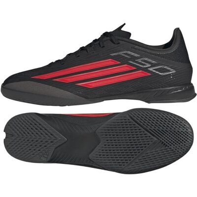Adidas Herren, Fussballschuhe, F50 Liga Innenraum (40), Rot, Schwarz Adidas Herren, Fussballschuhe, F50 Liga Innenraum (40), Rot, Schwarz