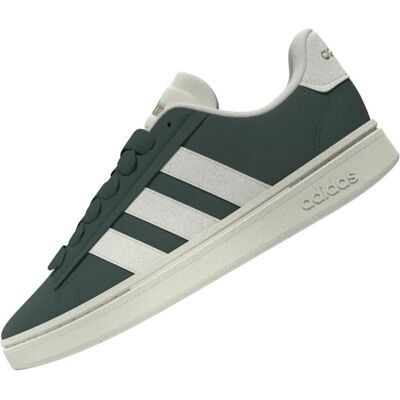 Adidas Herren, Tennisschuhe, GRAND COURT ALPHA 00s (42), Braun, Weiss, Grün Adidas Herren, Tennisschuhe, GRAND COURT ALPHA 00s (42), Braun, Weiss, Grün